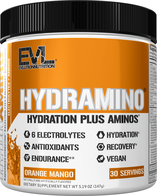 Evlution Nutrition Hydramino 30 Servings Electrolytes , Endurance , Recovery , Hydration