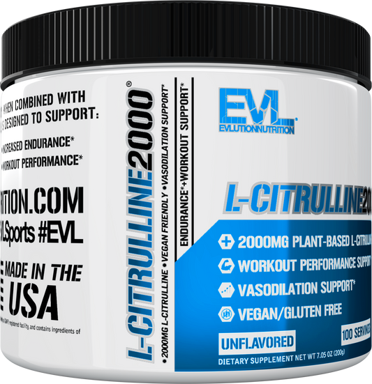 Evlution Nutrition L-Citrulline 100 Servings