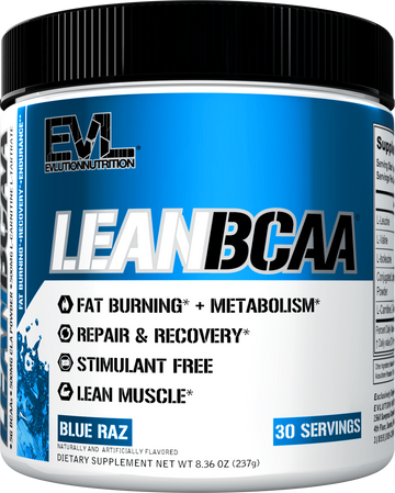 Evlution Nutrition Lean Bcaa 30 Servings Fat Burning Muscle and Recovery