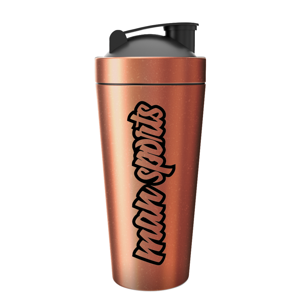 Man Sports Shots Fired Metal Shaker