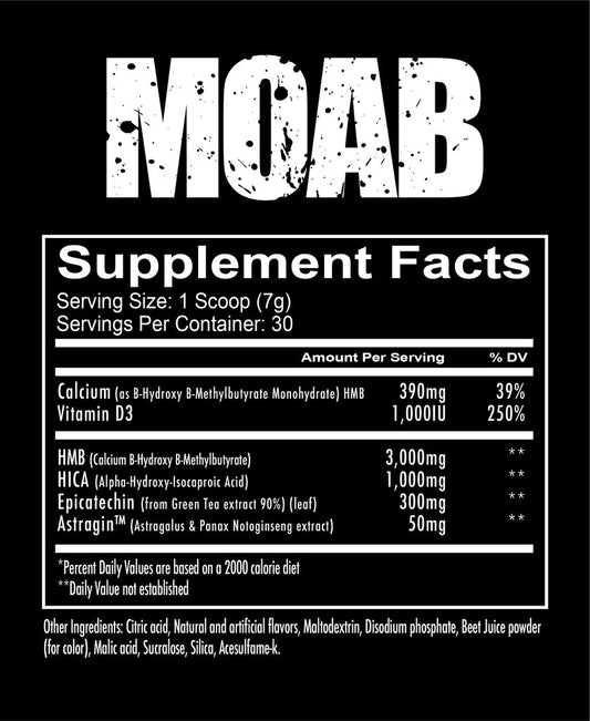 Redcon1 MOAB - MUSCLE BUILDER (30 SERVINGS)