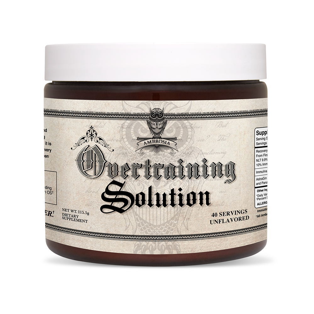 Ambrosia OVERTRAINING SOLUTION® WITH IMMULINA™ 40 Servings