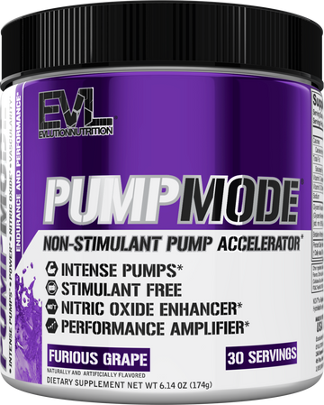 Evlution Nutrition 30 Servings PumpMode Stim Free Intense Pumps