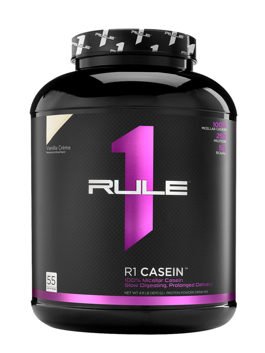 Rule One Casein  100% Micellar Casein 4lbs ( 55 Servings )