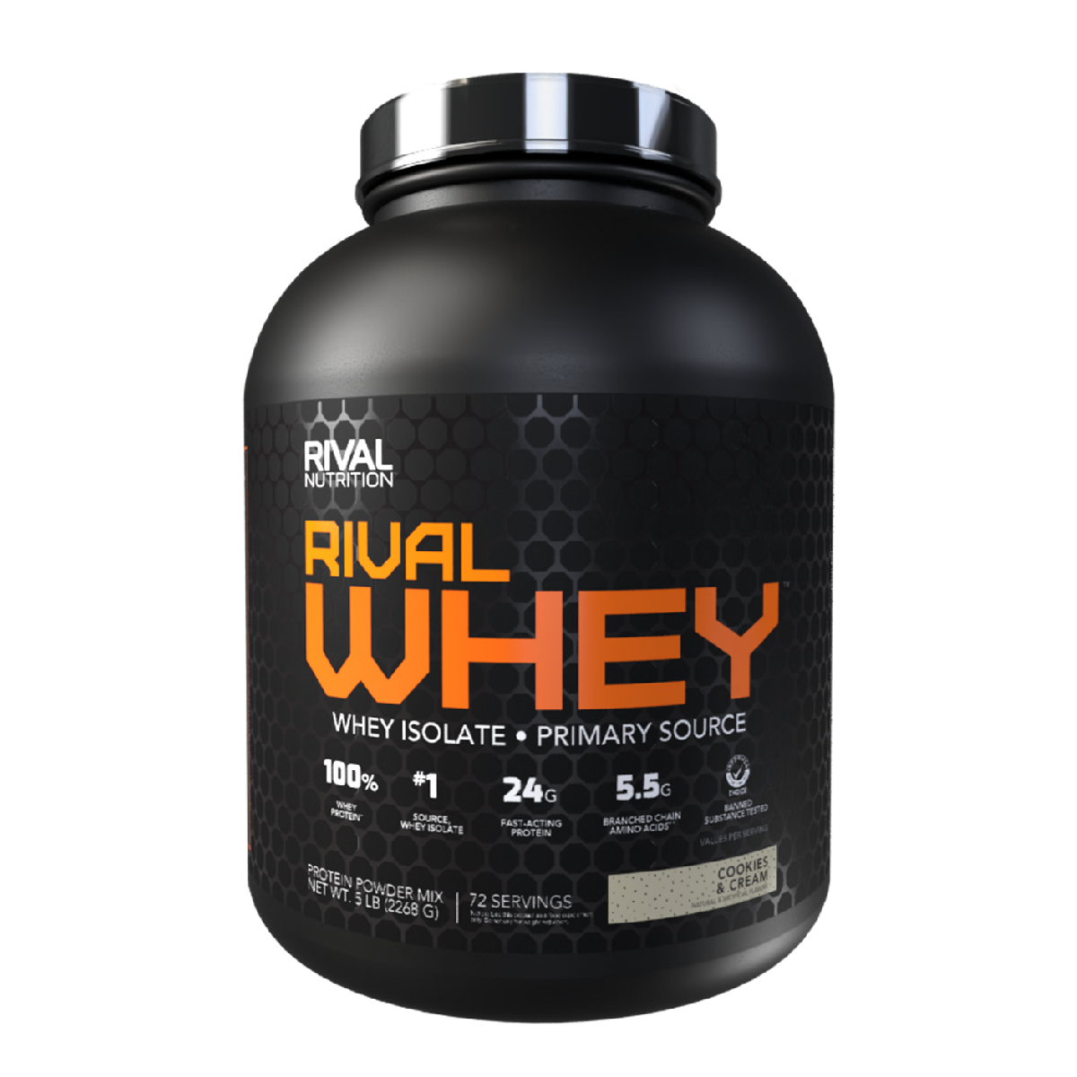 Rival Nutrition Rival Whey - 100% Whey Protein 2lb - 5lb