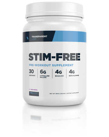 Transparent Labs STIM Free Preworkout (30 Servings )