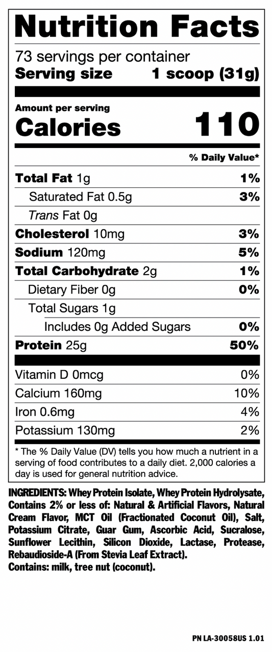 Mutant Iso Surge - Whey Protein Isolate - 2lbs-5lbs