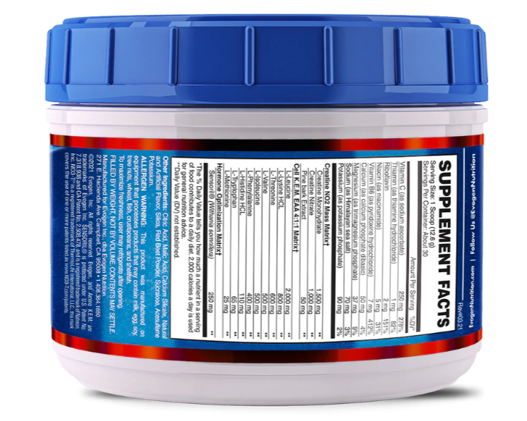 Evogen CELL K.E.M. PR - POST TRAINING CREATINE & AMINO BUILDER