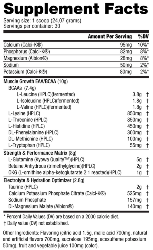 NutraBio Intra Blast