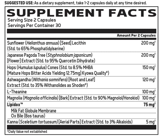 GLAXON SERENITY V3 - STRESS SUPPORT (Exp: Nov 2024)
