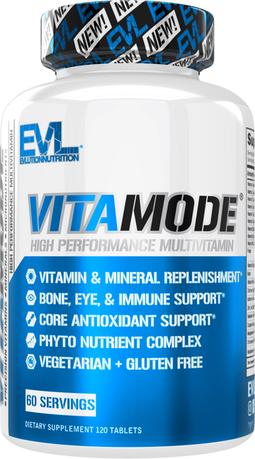 Evlution Nutrition VitaMode MultiVitamin - 120 Tablets (60 Servings)