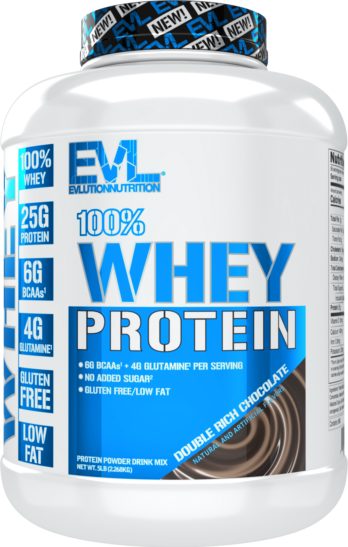 Evlution Nutrition 100% Whey Protein 5lbs