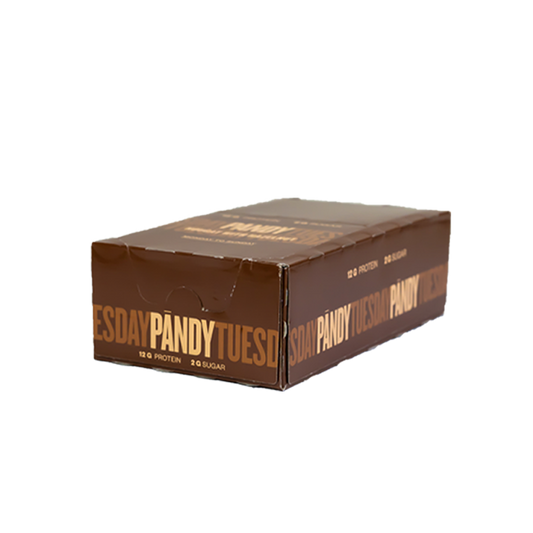 Pandy Protein Bar Nougat Hazelnut Bar ( 1 box of 18 pcs ) Expiry 2021